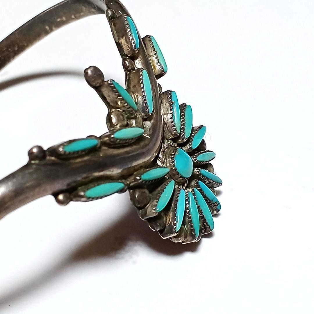 ラストタイガー　インディアンジュエリー　ズニ　バングル