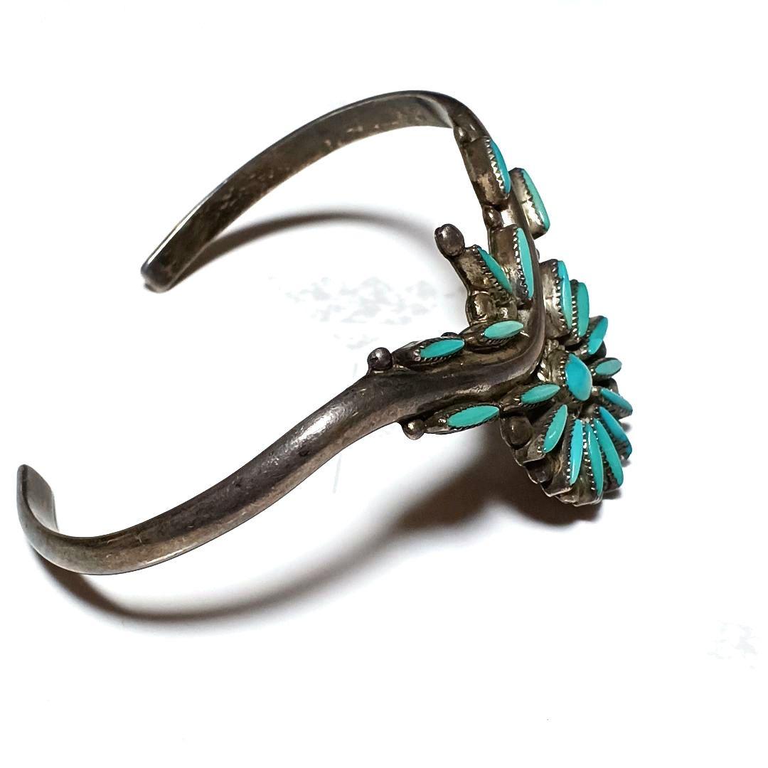 ラストタイガー　インディアンジュエリー　ズニ　バングル