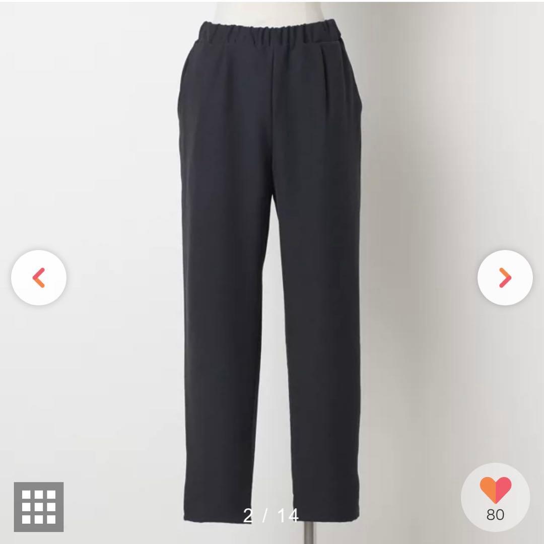 OUR 【LEE別注】【洗える】【接触冷感】涼しくはけるテーパードパンツ