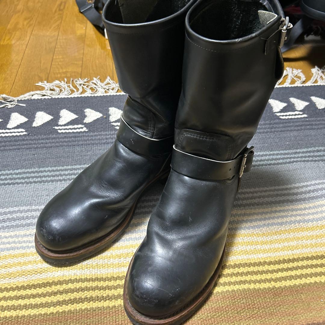 レッドウィング　エンジニアブーツ　90s 刺繍タグ