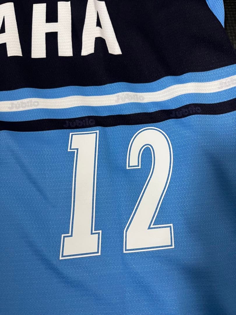 新品未使用タグ付き ジュビロ磐田 2012年 ホームユニフォーム 12番 O