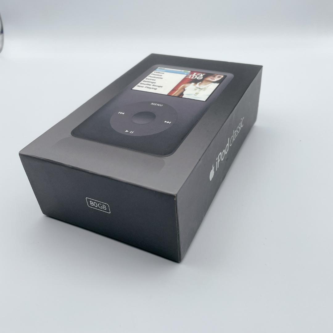 【希少・未使用級】Apple iPod classic 80GB ブラック