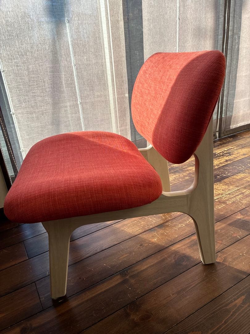 送料込み♪ リラックスワイド1人用チェア ピンク