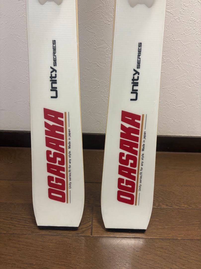 OGASAKA Unity AS-3 150cm スキー板 ビンディング付き