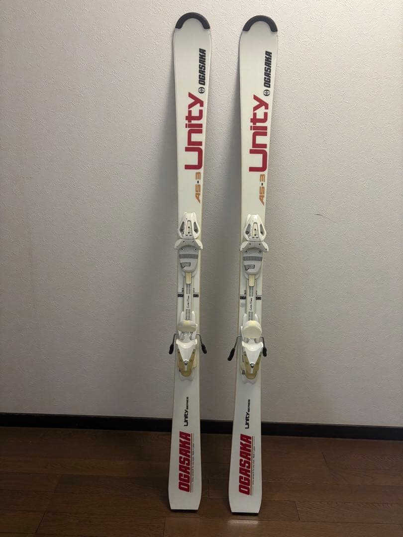 OGASAKA Unity AS-3 150cm スキー板 ビンディング付き