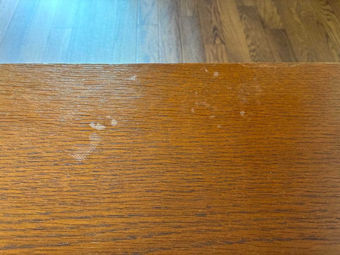 DH TEA TABLE WITH SHELF L ダークブラウン