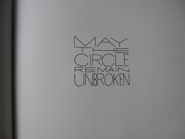 MAY THE CIRCLE REMAIN UNBROKEN　限定1000部