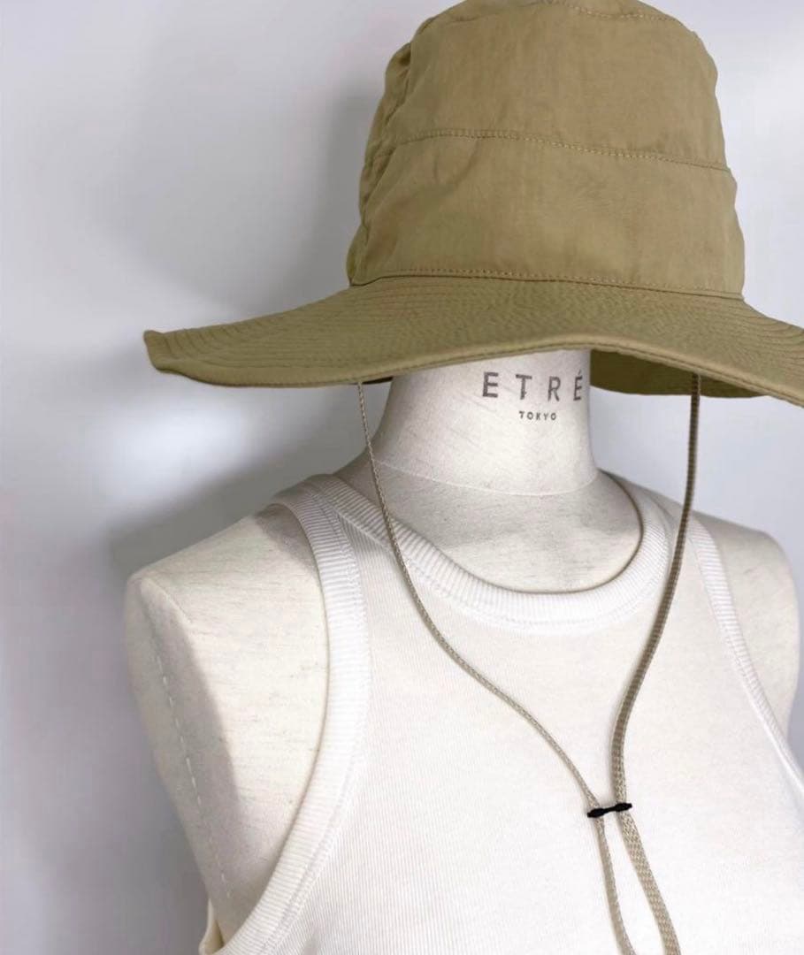 ETRE marihoja サファリハット　ブラック
