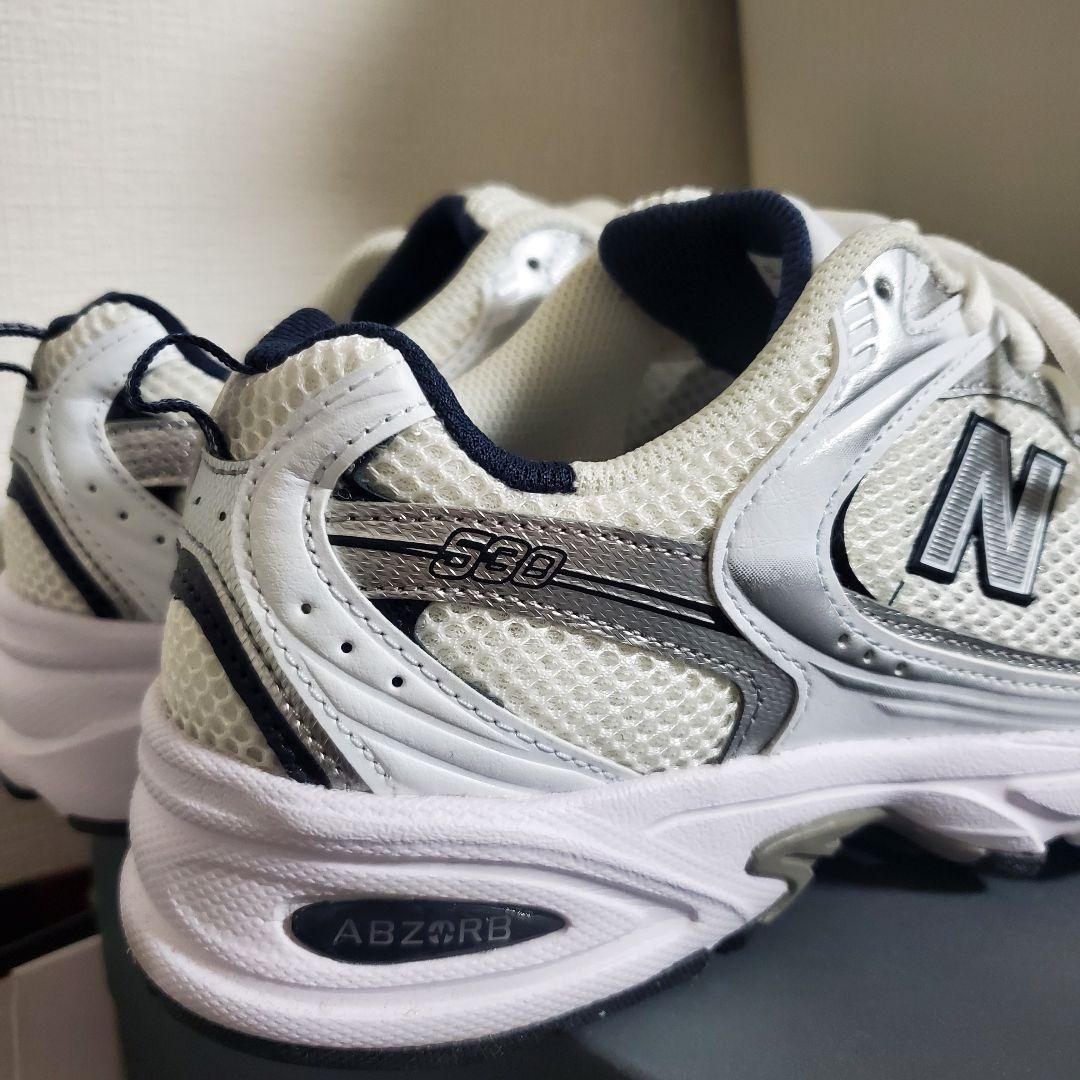 New Balance MR530SG スニーカー ホワイト 24cm 美品