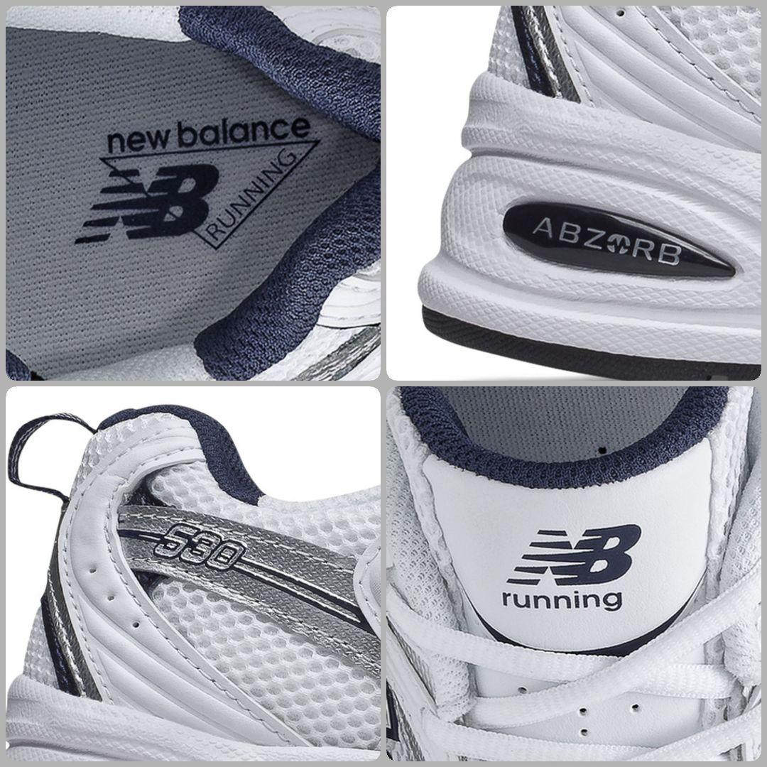 New Balance MR530SG スニーカー ホワイト 24cm 美品