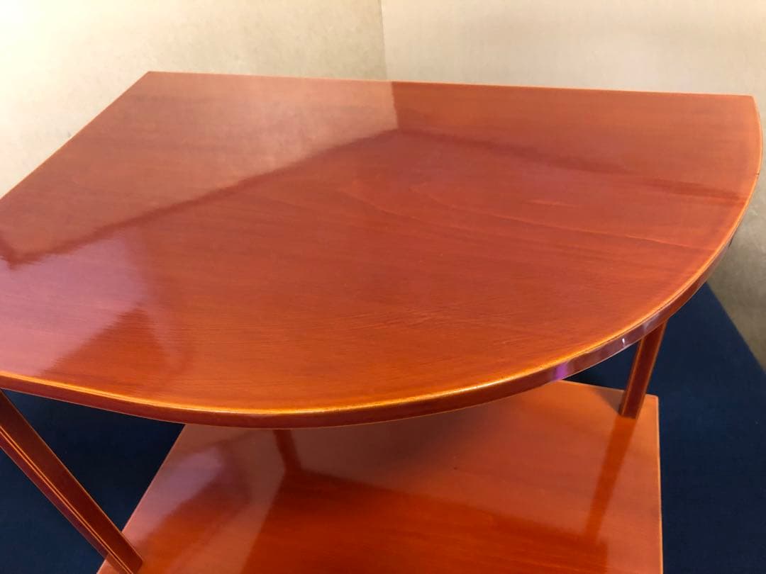 割引❗️《レ》茶道具 飛騨春慶塗 誰ヶ袖棚 組立式 木箱　251027う1