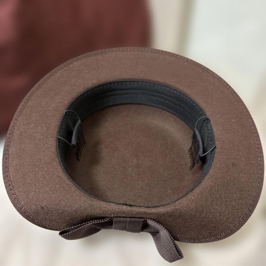 エレガントリボンキャノチェ VM ブラウン