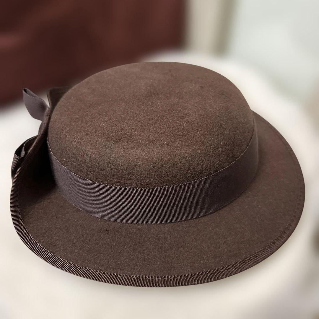 エレガントリボンキャノチェ VM ブラウン