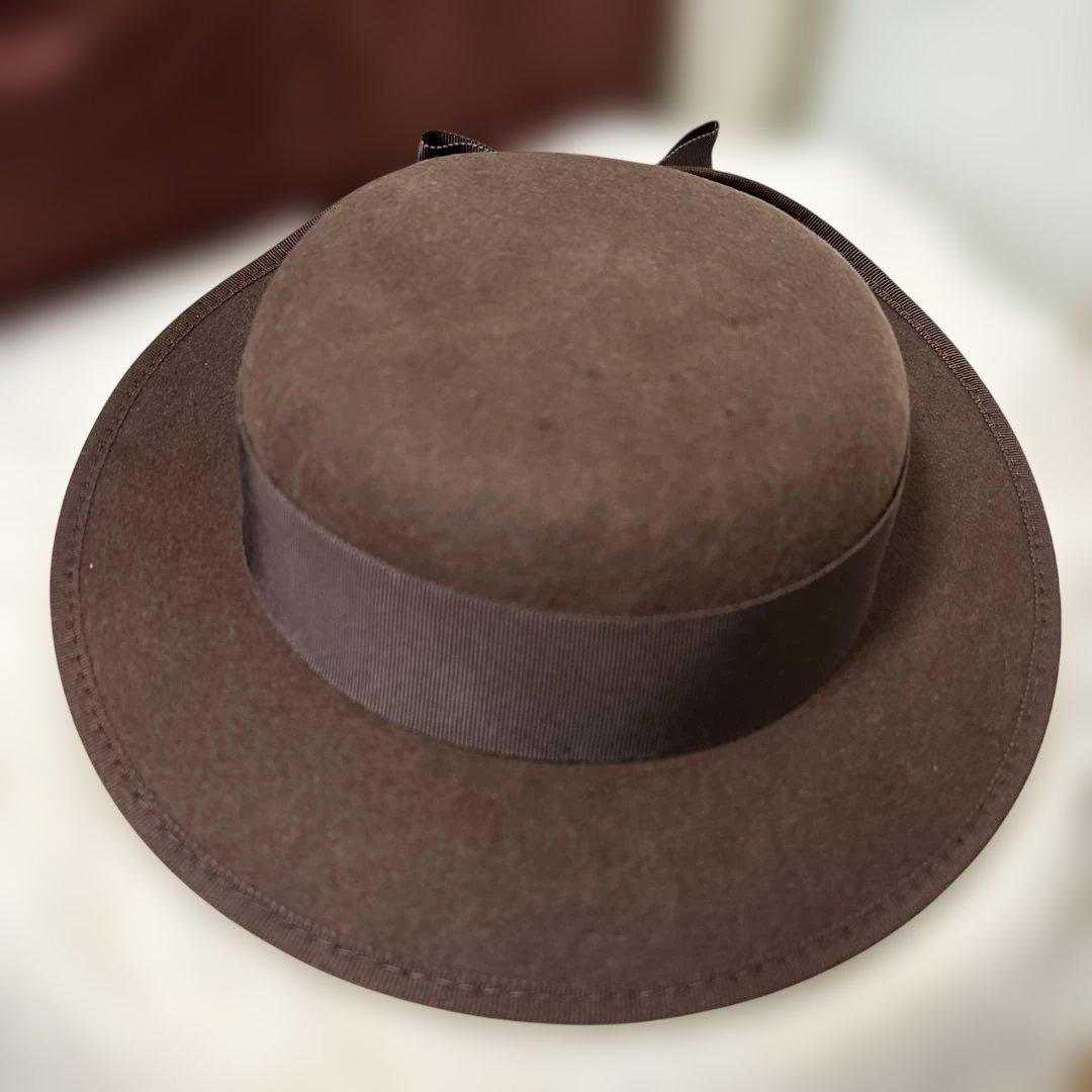 エレガントリボンキャノチェ VM ブラウン