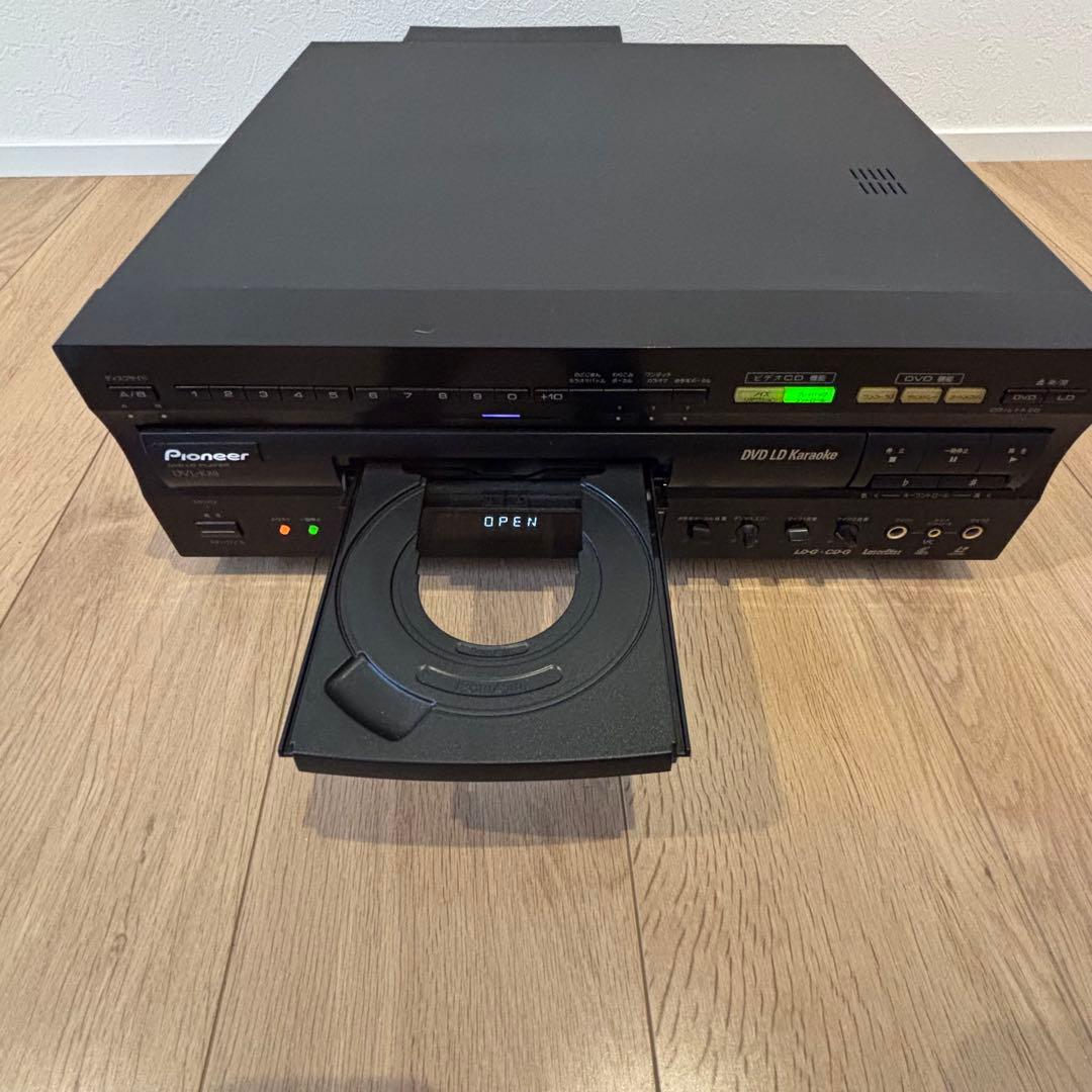 美品Pioneer DVD/LDコンパチブルプレーヤーカラオケ対応DVL-K88
