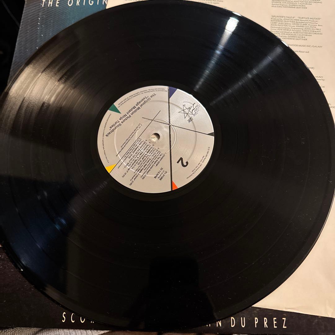 (レア)ティーンエイジ・ミュータント・ニンジャ・タートルズ sbk レコード