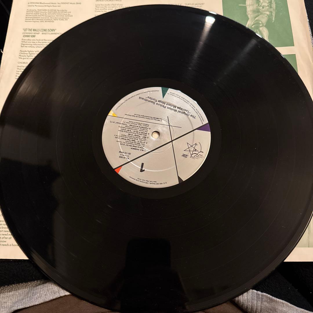 (レア)ティーンエイジ・ミュータント・ニンジャ・タートルズ sbk レコード