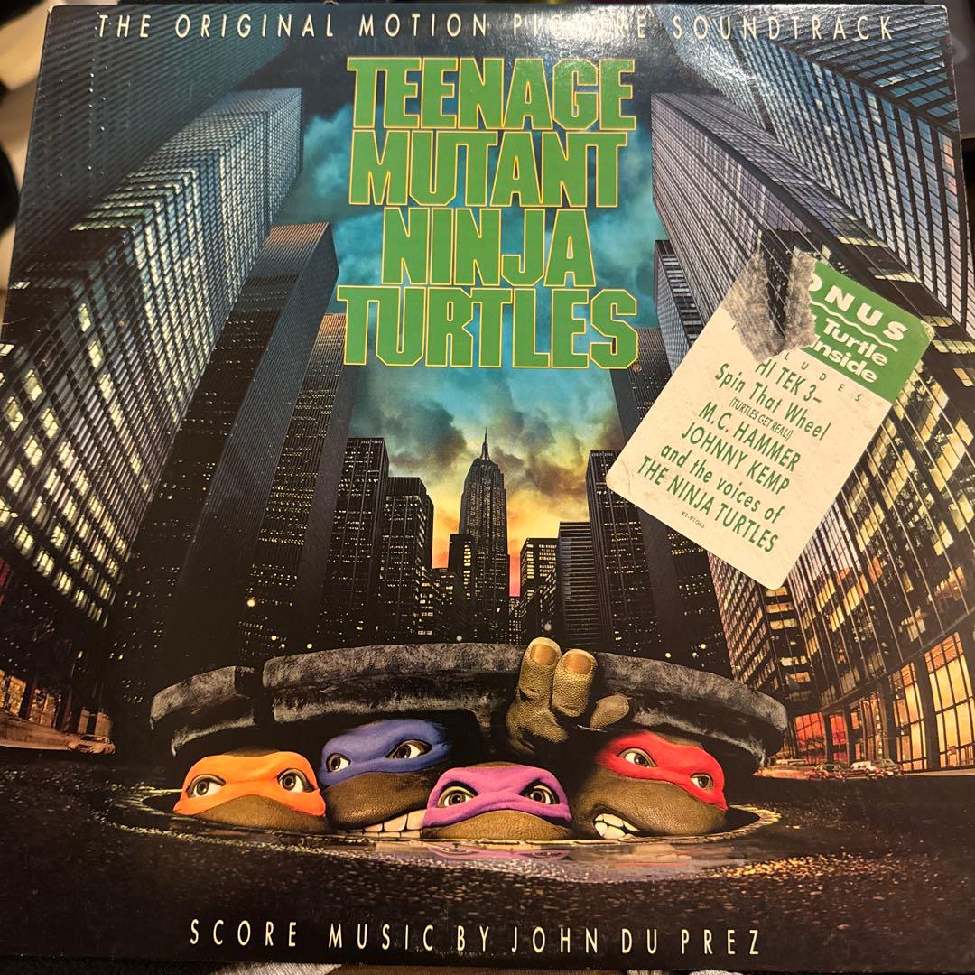 (レア)ティーンエイジ・ミュータント・ニンジャ・タートルズ sbk レコード