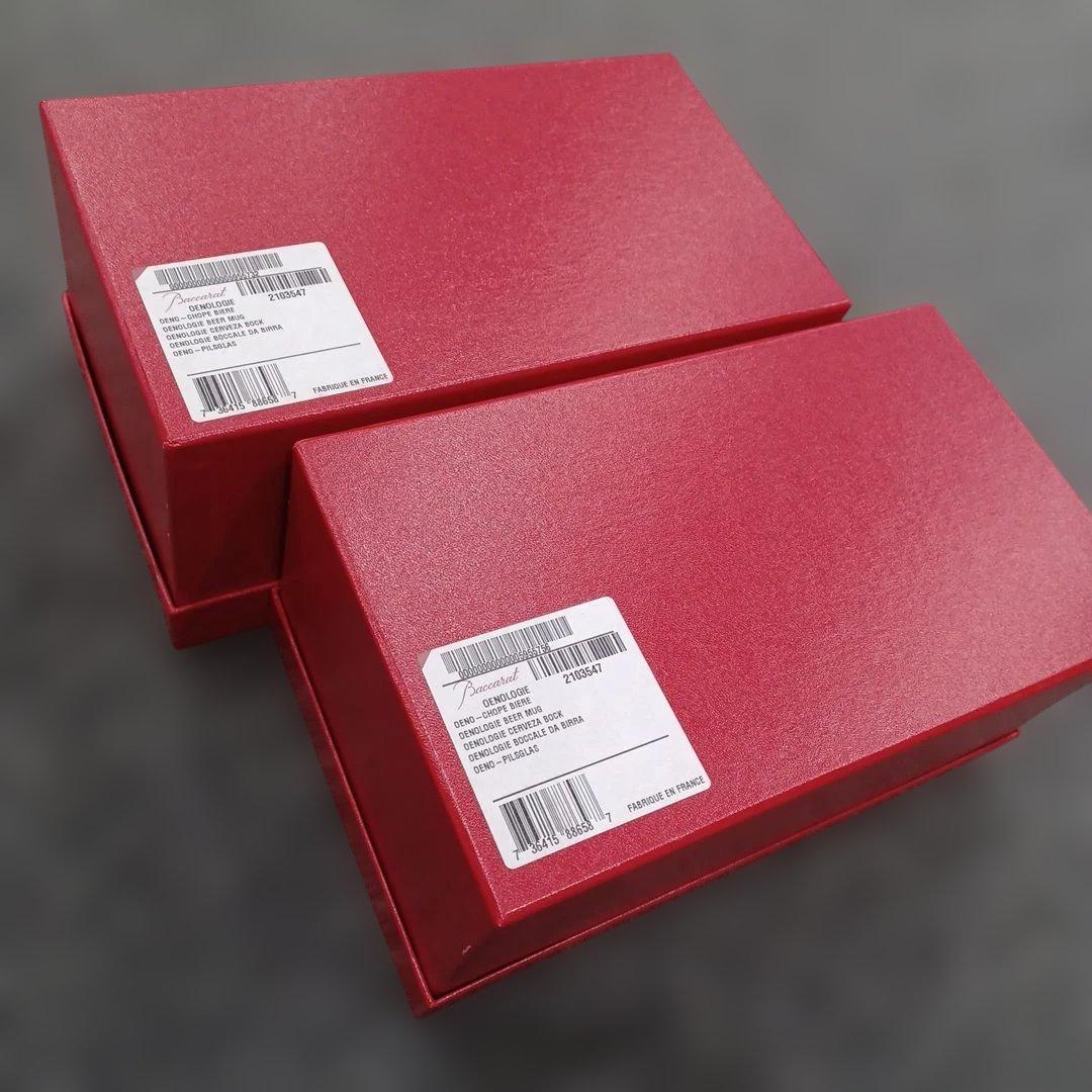 未使用品 バカラ Bacarat オノロジー ビアタンブラー ２個