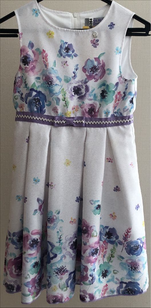 卒園入学　ANNA SUI mini フォーマル2点セット　女の子130