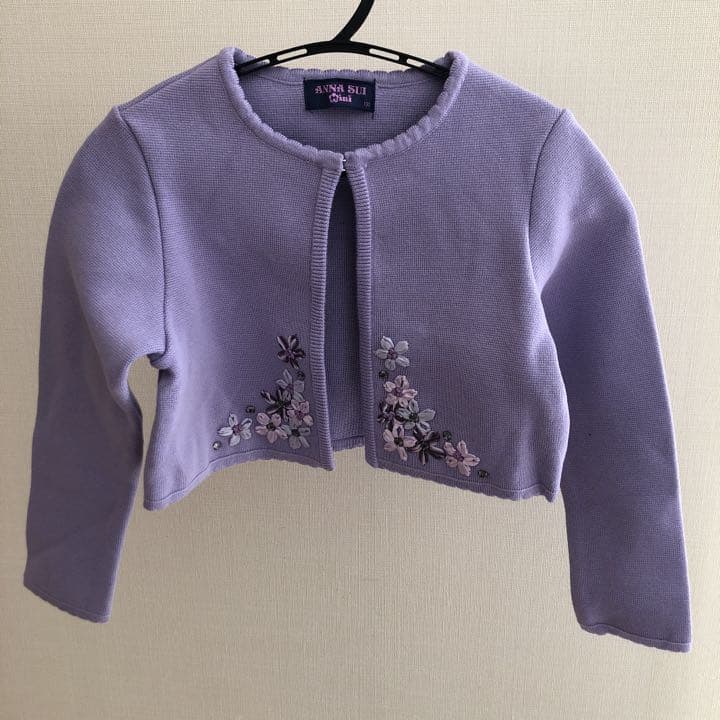 卒園入学　ANNA SUI mini フォーマル2点セット　女の子130