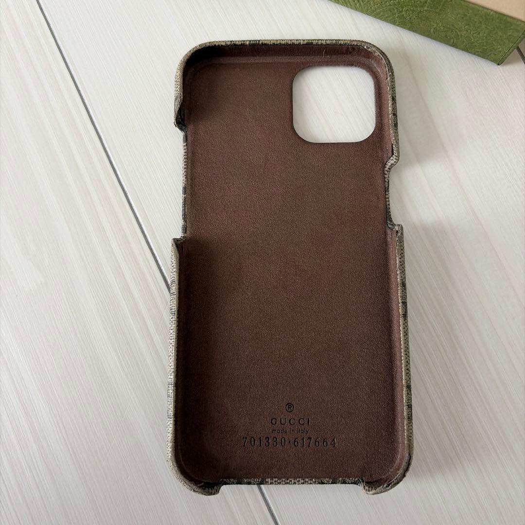 GUCCI GGパターン iPhone用ケース iPhone13
