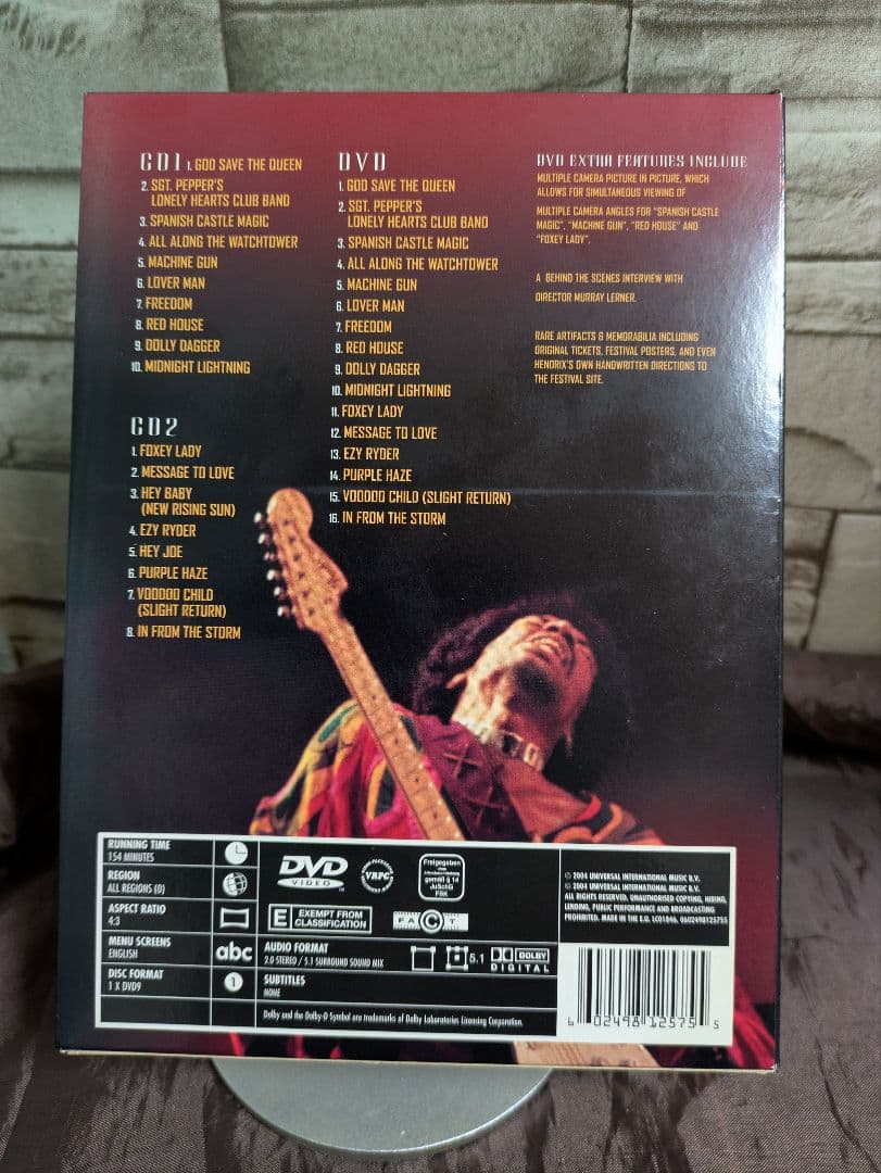 【紙ジャケ】Jimi Hendrix BLUE WILD ANGEL 輸入盤