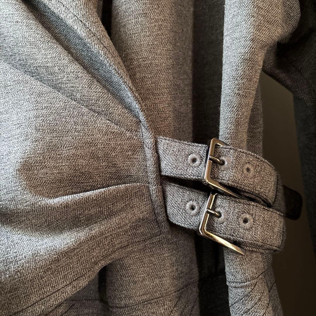 ローブブラン　新品　Asymmetric Side Buckle Dress