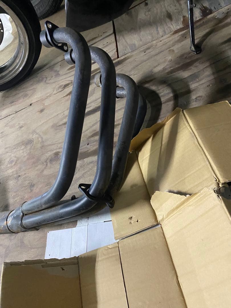 XJ400 XJ550 ショート管　ミスティ　60パイ