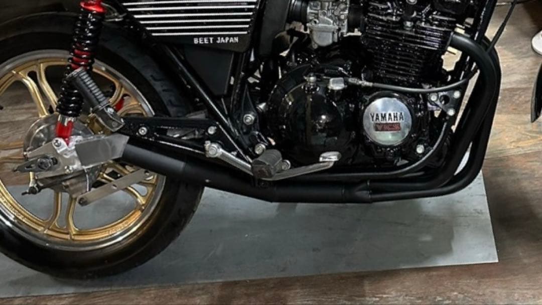 XJ400 XJ550 ショート管　ミスティ　60パイ