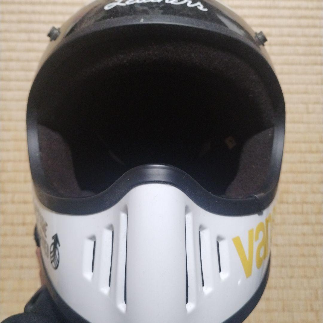 vanson フルフェイスヘルメット 黒と白