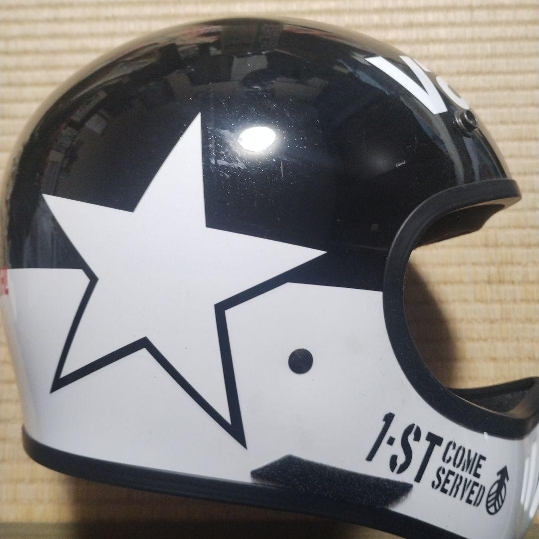 vanson フルフェイスヘルメット 黒と白