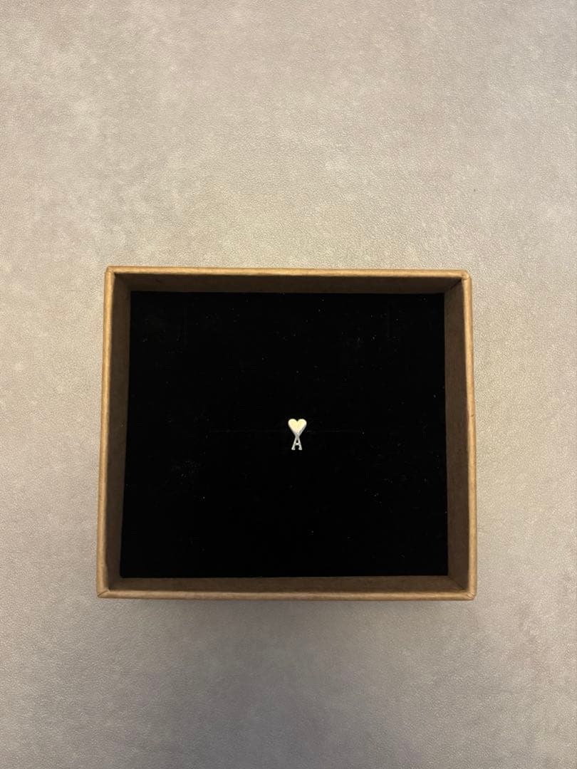 AMI PARIS/ AMI DE COEUR ピアス 片耳 シルバー