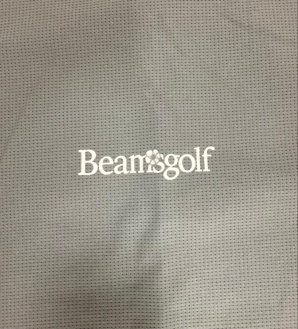 ビームスゴルフ　モックネックシャツ　メンズL グレー