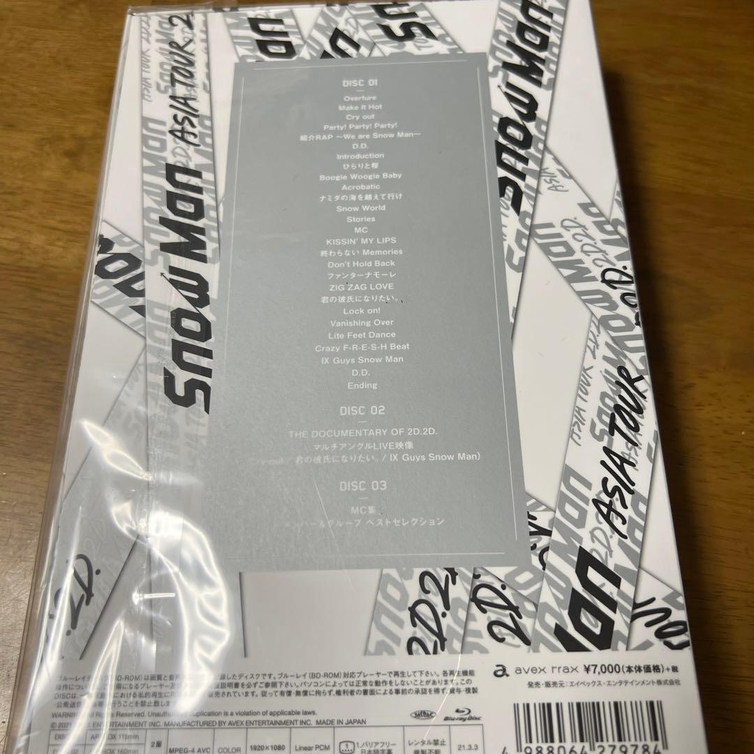 Man ASIA TOUR 2D.2D. 初回限定盤3Blu-ray