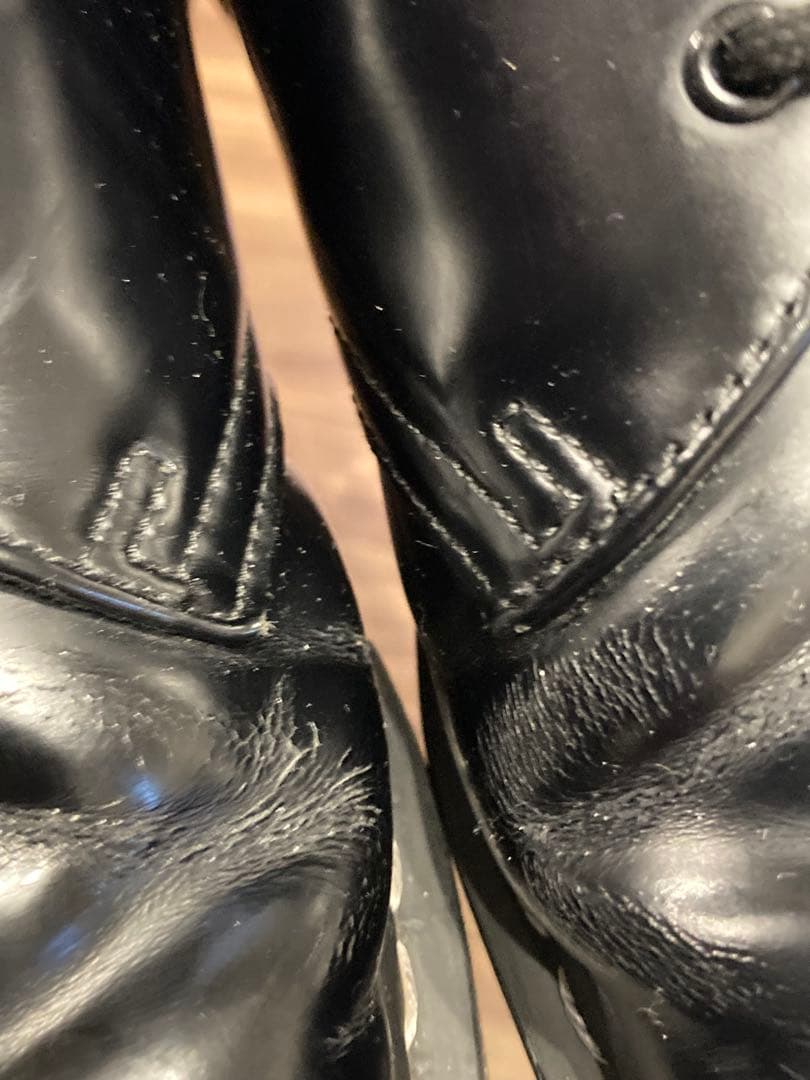 4*6様 Dr. Martens ブラック 3ホール　UK10 ホワイトステッチ