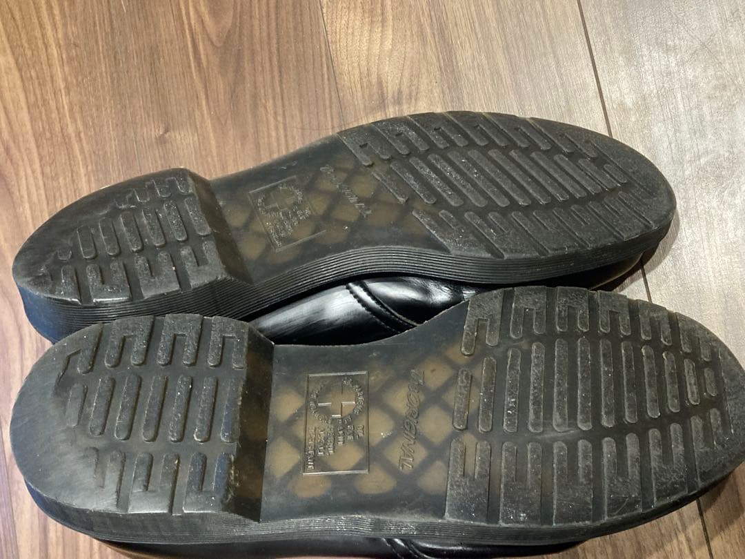 4*6様 Dr. Martens ブラック 3ホール　UK10 ホワイトステッチ