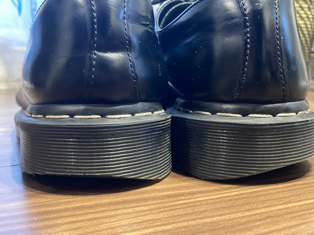 4*6様 Dr. Martens ブラック 3ホール　UK10 ホワイトステッチ