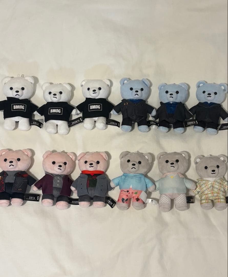 BMSG BE:FIRST くま ぬいぐるみ 12体セット