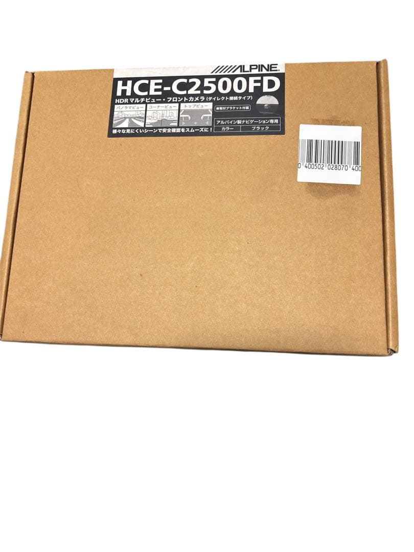 【未使用・新品】ALPINE HCE-C2500FD フロントカメラ