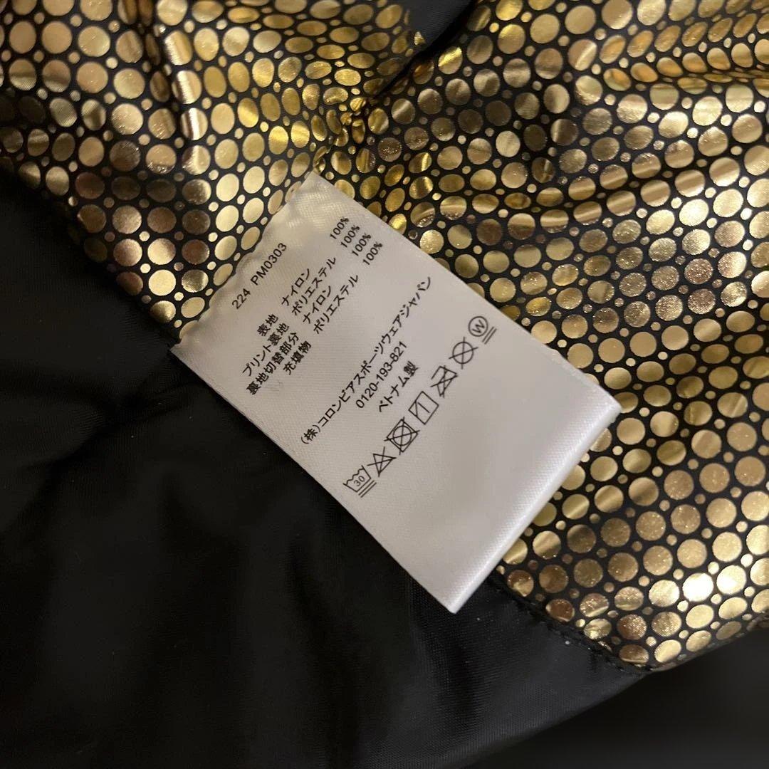 コロンビア　秋冬向け！中綿ベスト黒M ボウルトゥドーム