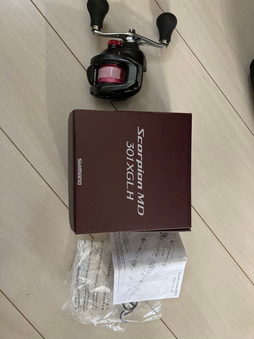 スコーピオン MD 301XGLH ベイトリール