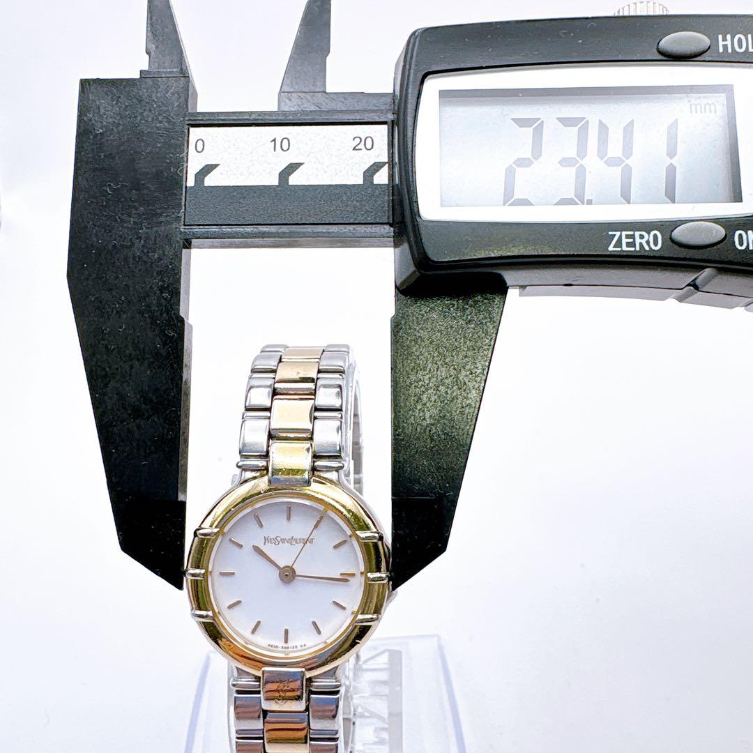 稼働品 Yves Saint Laurent 腕時計 クォーツ ゴールド