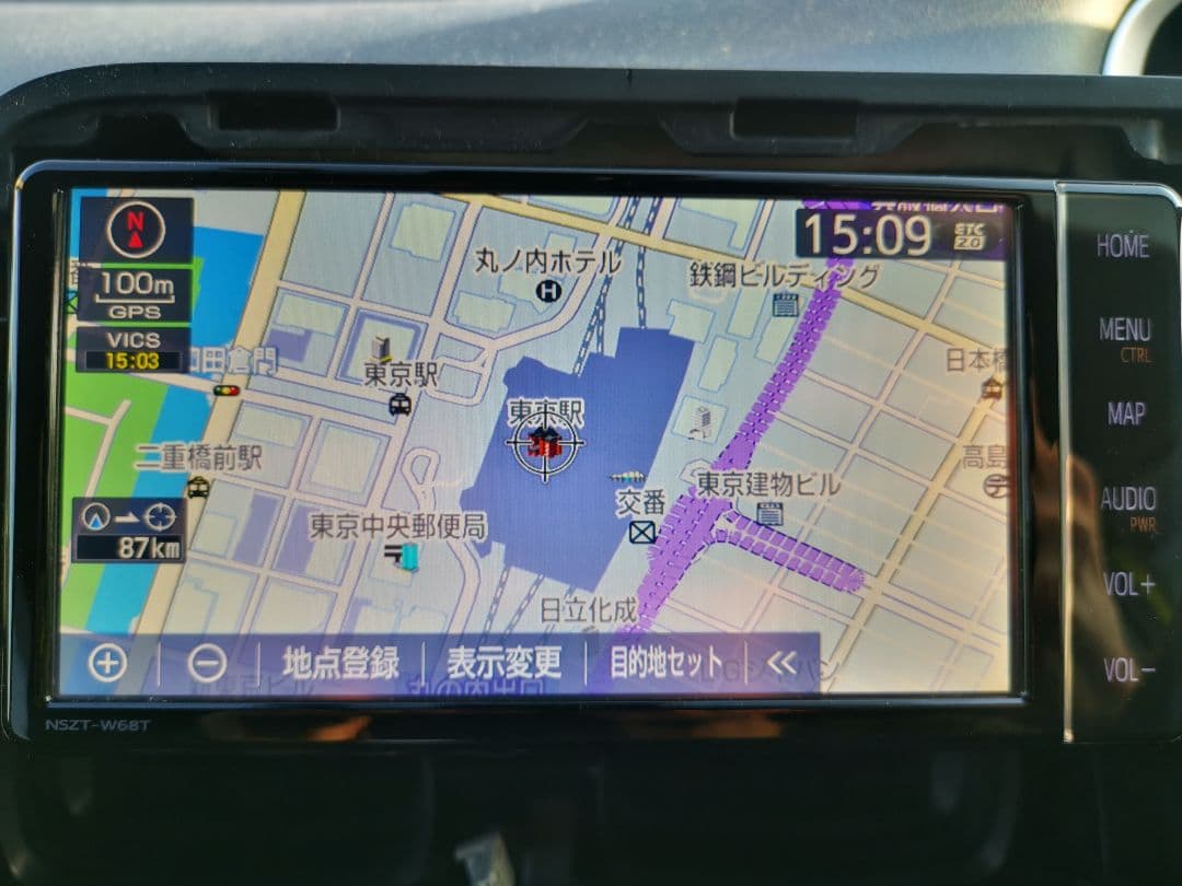 TOYOTA トヨタ　純正ナビ　SDナビ　NSZT-W68T フルセグ