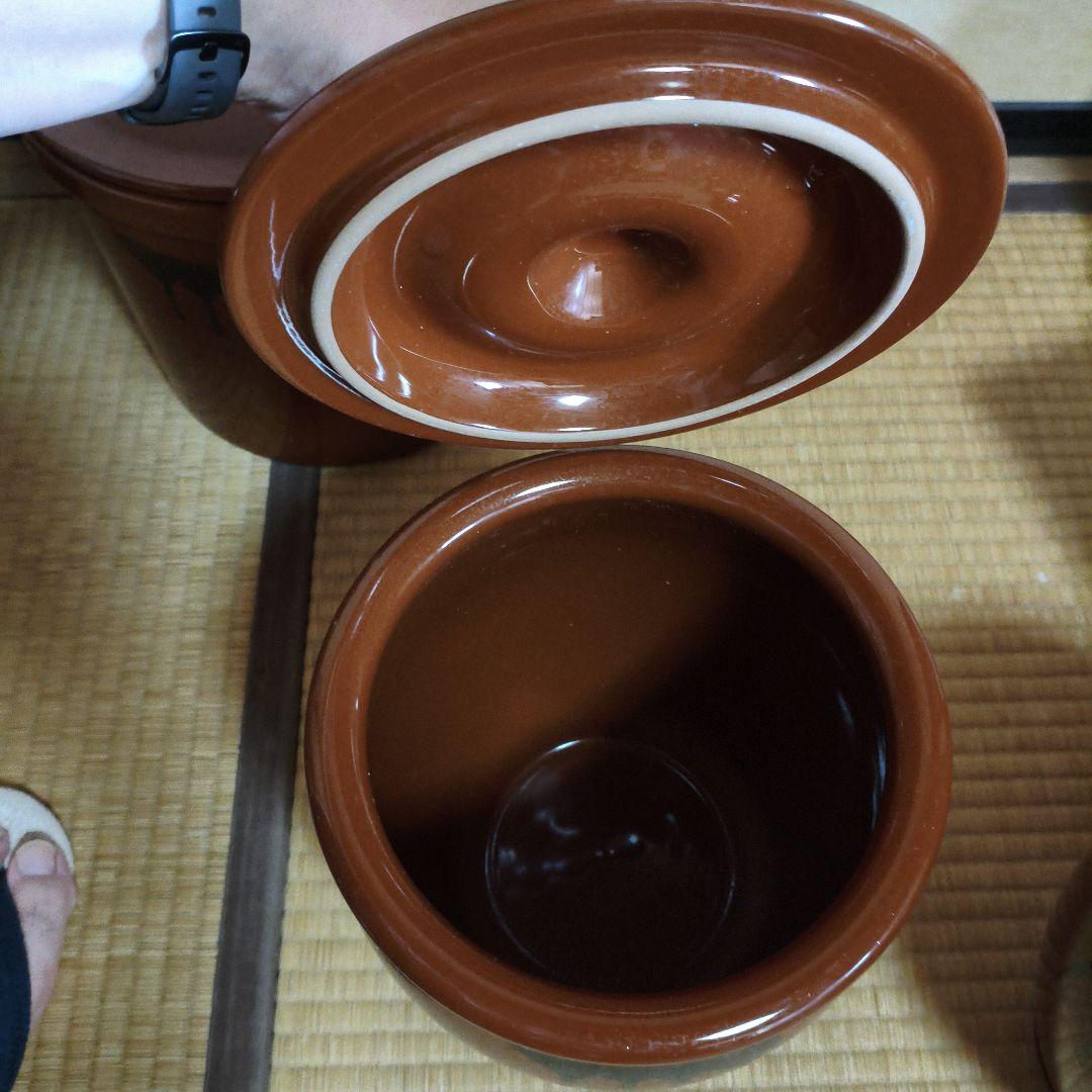 常滑焼 久松窯 甕 壺蓋付　2号、3号、4号、5号、8号 セット販売