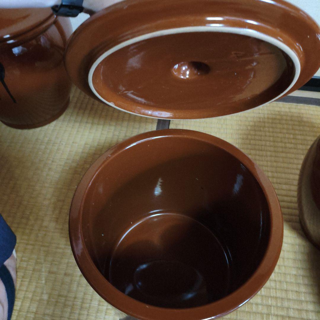 常滑焼 久松窯 甕 壺蓋付　2号、3号、4号、5号、8号 セット販売
