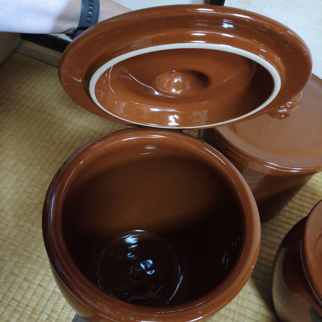 常滑焼 久松窯 甕 壺蓋付　2号、3号、4号、5号、8号 セット販売