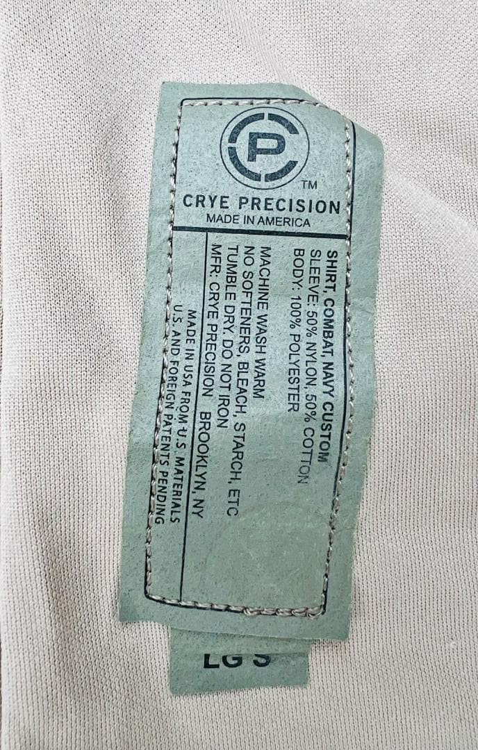 ジ*キ様 実物Crye precision aor1 BLOCK1 コンバットシ