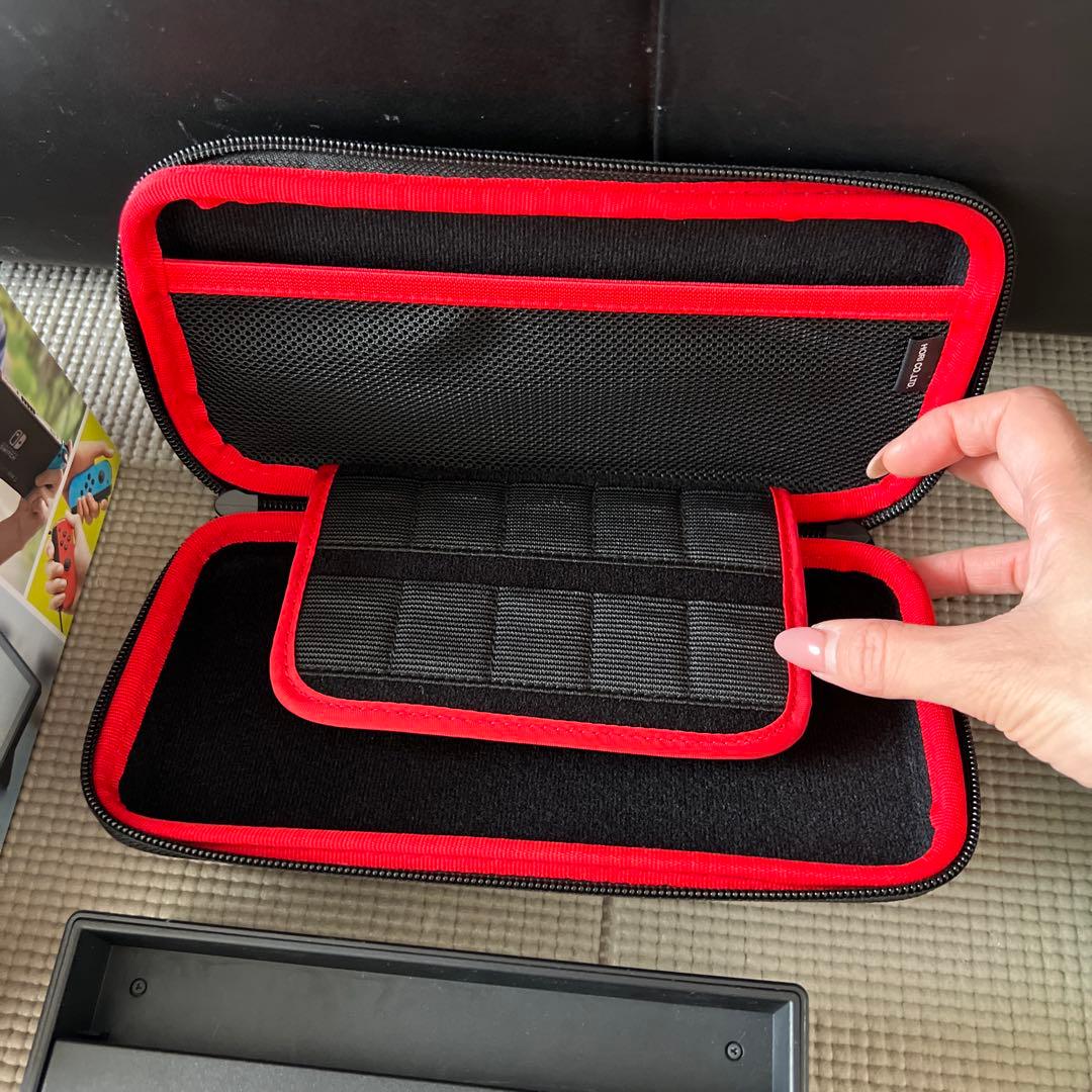 【Nintendo Switch 本体 セット】&【マリオカート用ハンドル付】