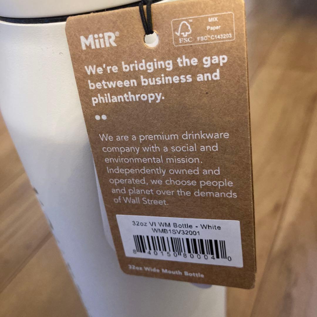 フ*ん様 Miir EREWHON ホワイト水筒